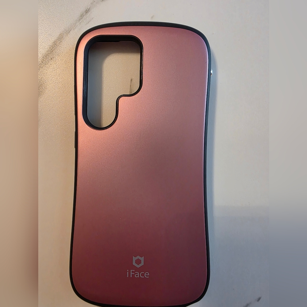 Pink Protective Phone Case - Rose Pink Fits Samsung S25 Ultra